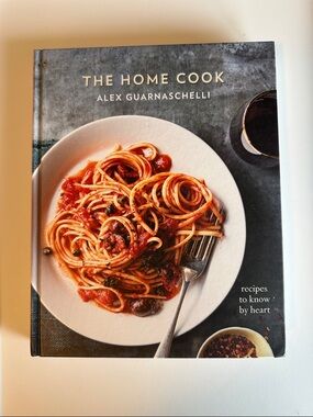 The Home Cook by - White Cover Hardcover Cookbook